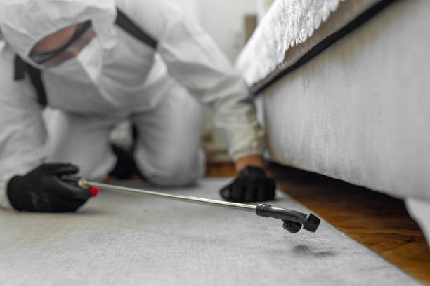 Professional Mosquito Control technician working in Wayne, MI